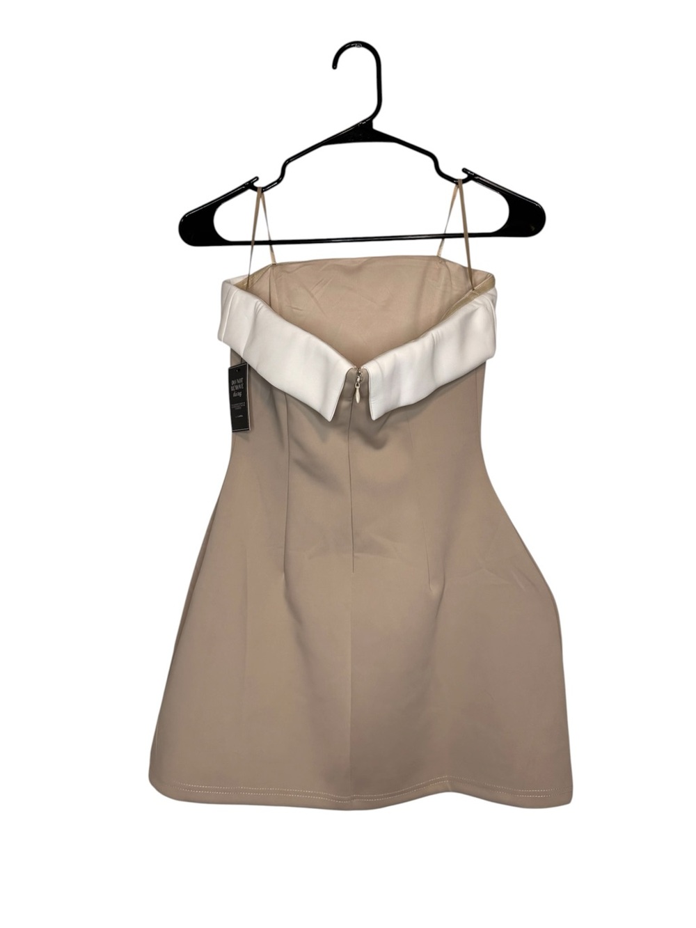 JLuxLabel Beige Midnight Toast Mini Dress Size Small NWT - Picture 5 of 10